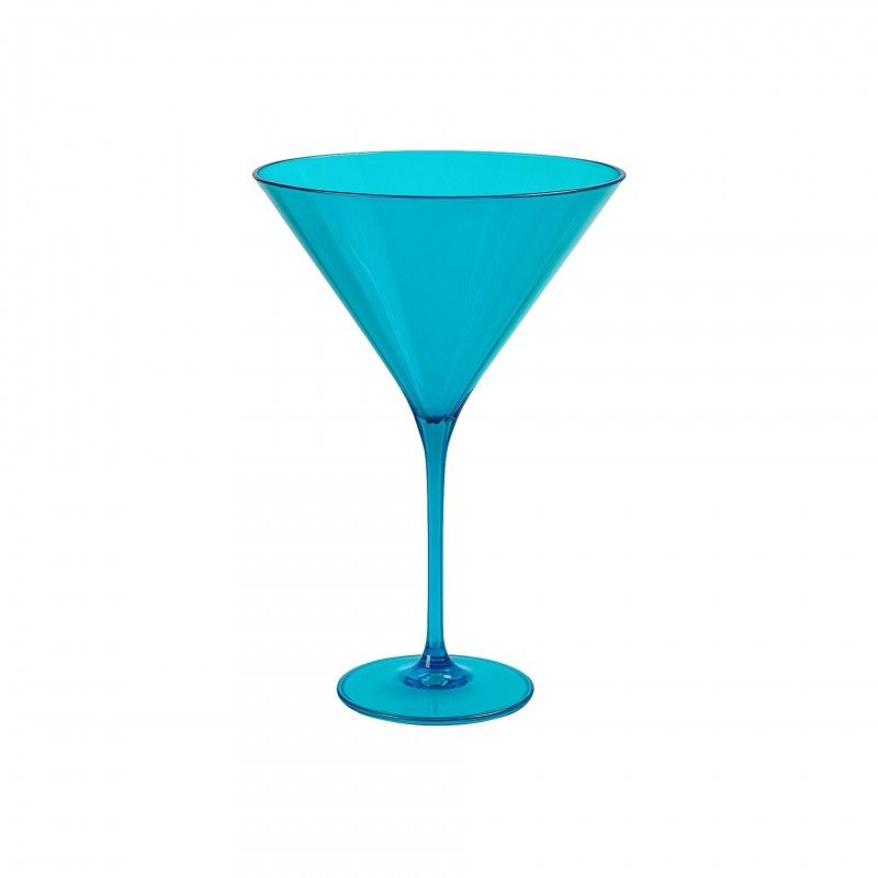 Ta�a Cocktail Aqua Policarbonato
