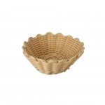 Cesto Red. Rattan 18cm Bege C06009