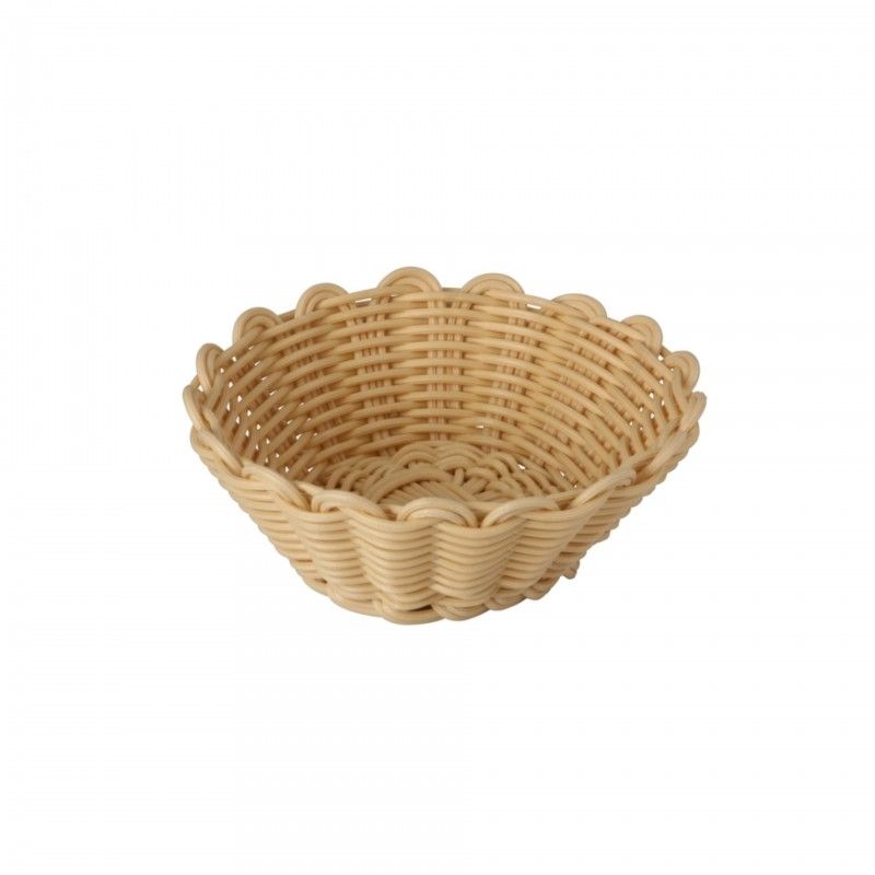 Cesto Red. Rattan 18cm Bege C06009