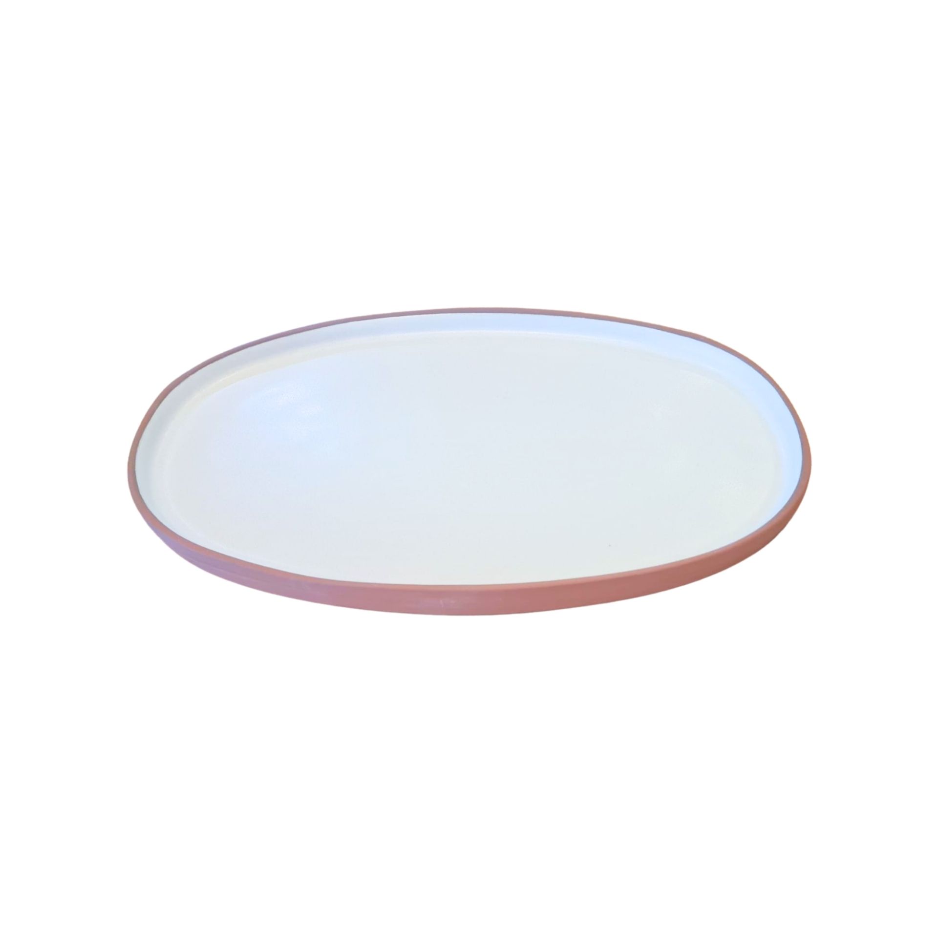 Bandeja Oval Grande Terra Creme