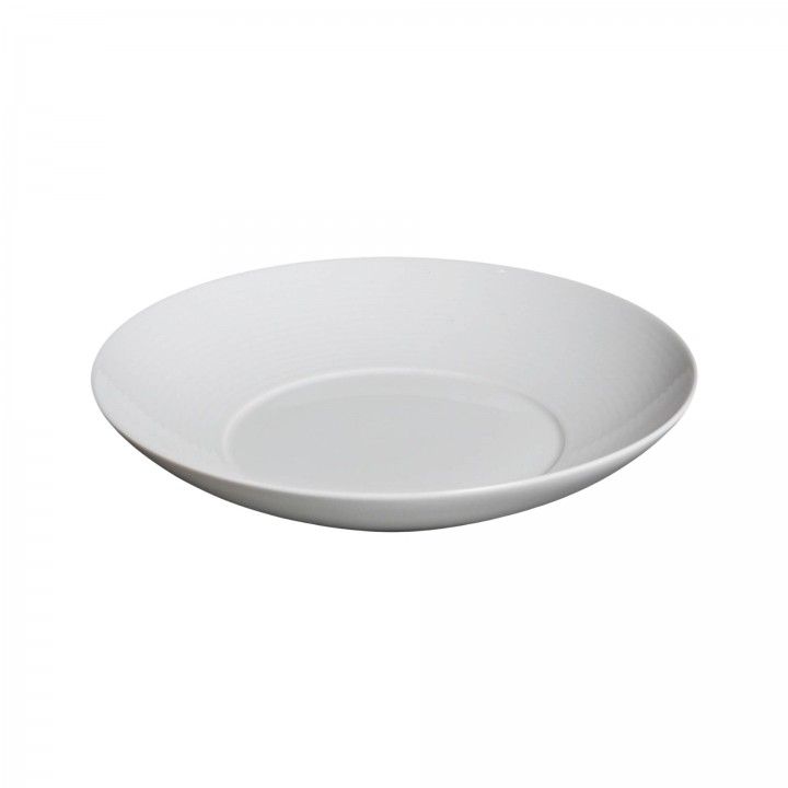 Prato Red. Fundo 28cm Duo Branco
