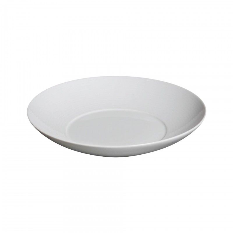 Prato Red. Fundo 28cm Duo Branco