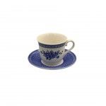 Coffee Cup & Saucer 8x7cm Out of the Blue