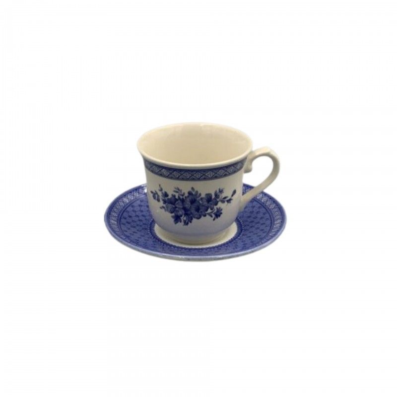 Coffee Cup & Saucer 8x7cm Out of the Blue
